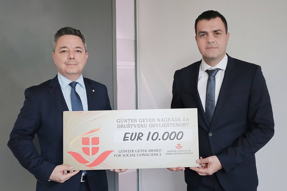 Wiener osiguranje dobitnik Günter Geyer nagrade