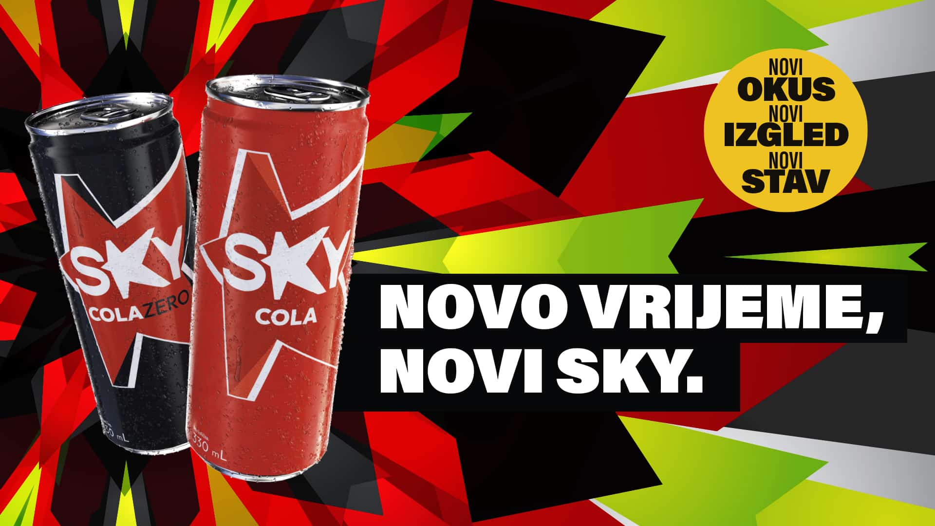 NOVI IZGLED, POBOLJŠANI OKUS – NOVO VRIJEME, NOVI SKY